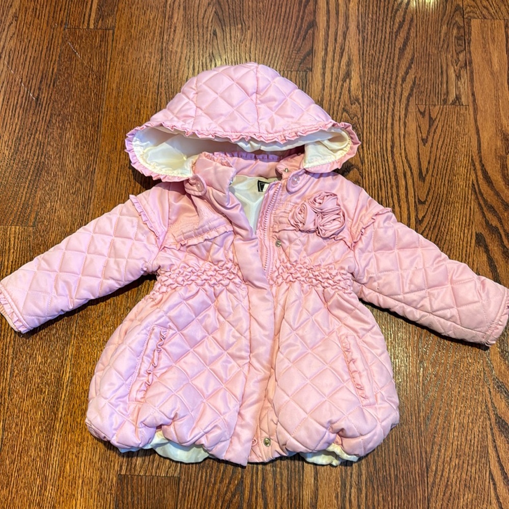Boutique Mack & Co pink children’s jacket - size 2T